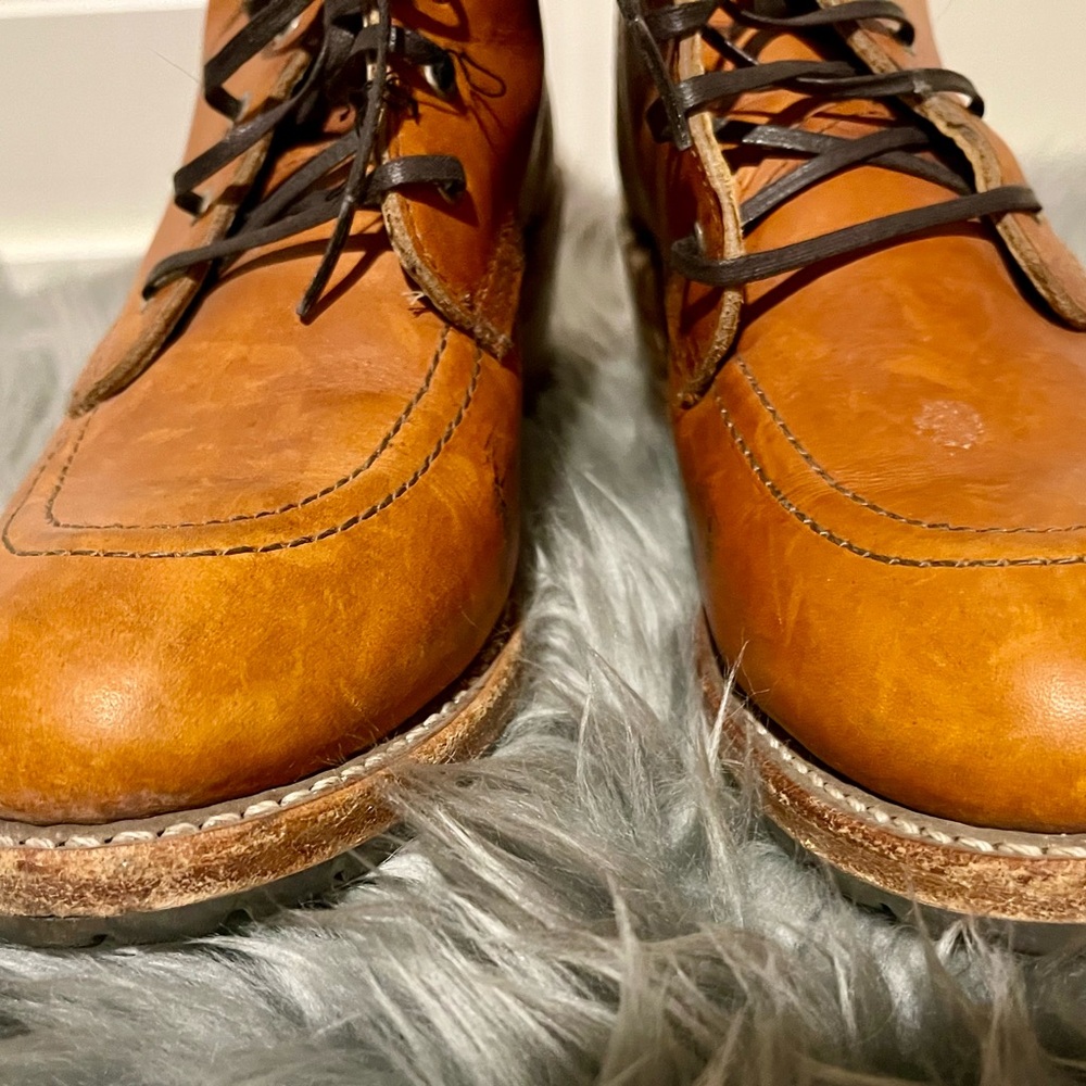 Red Wing Clara Tan Leather Ankle Boots, Women’s US size 8.5 - Picture 3 of 15